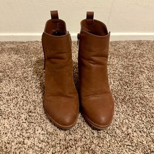 Mia Patton Cognac Booties